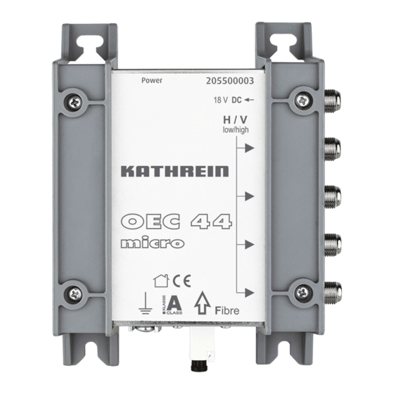 Kathrein OEC 40 mini Manual