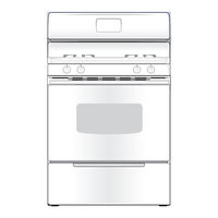 Frigidaire FGF328GS - 30 Inch Gas Range Use & Care Manual