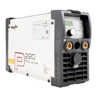 EWM Pico 220 cel puls Operating Instructions Manual