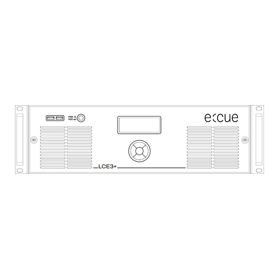 ECUE Lighting Control Engine 3+ Manuals