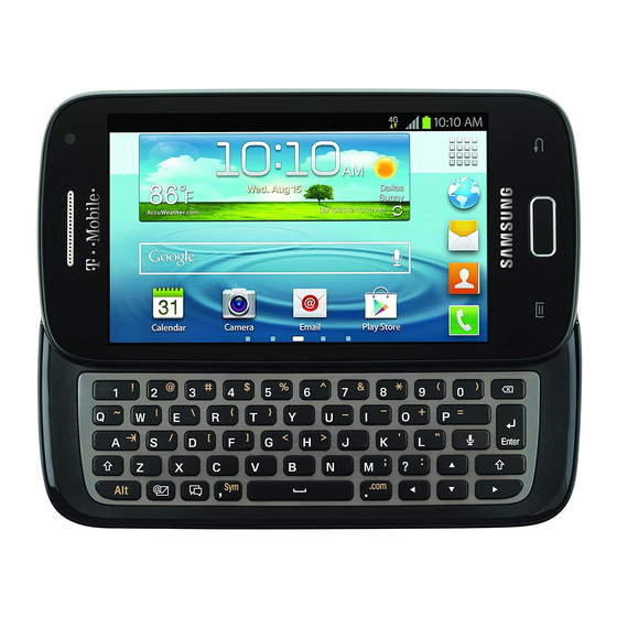 Samsung Galaxy S User Manual