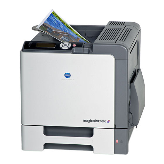 Konica Minolta magicolor 5550 Service Manual