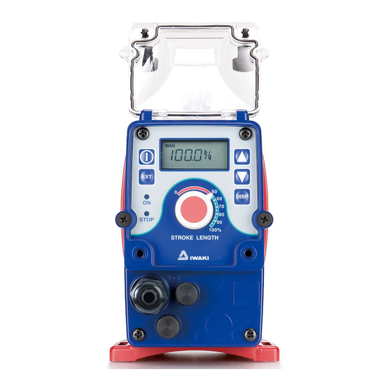 IWAKI PUMPS EWN-R Instruction Manual
