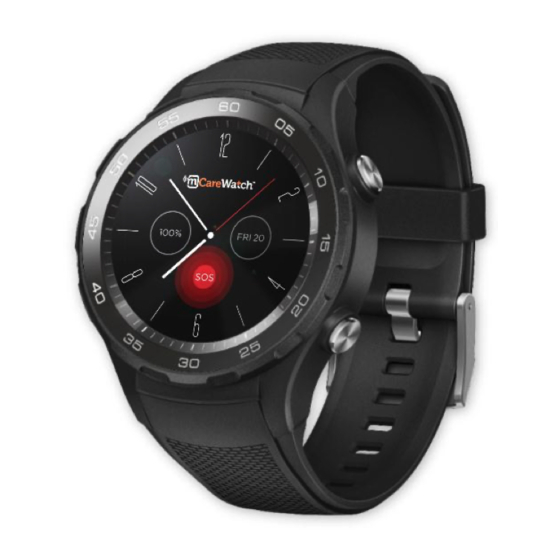 mCareWatch HW2 Troubleshooting Manual