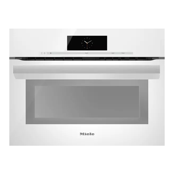 Miele H6000BM Cookbook