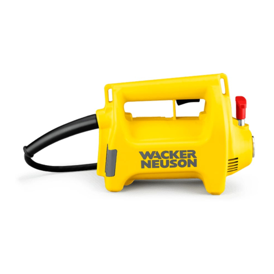 Wacker Neuson M 1000 Operator's Manual