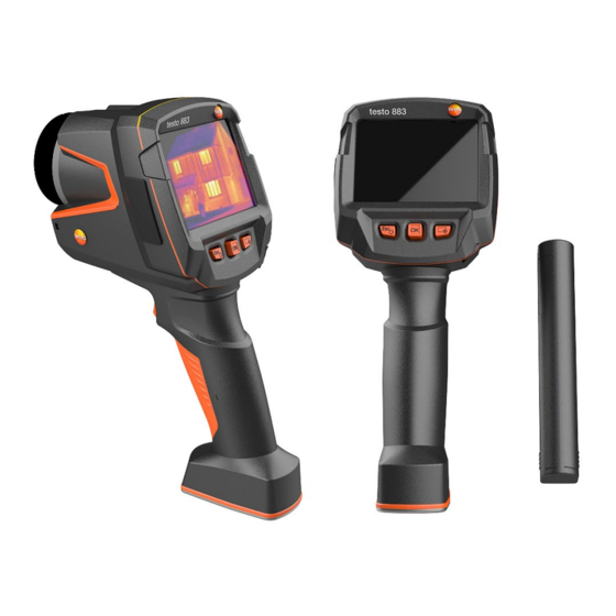 TESTO 883 Quick Manual