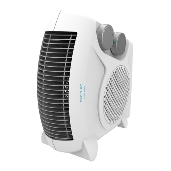 cecotec Ready Warm 9820 Force Dual Instruction Manual