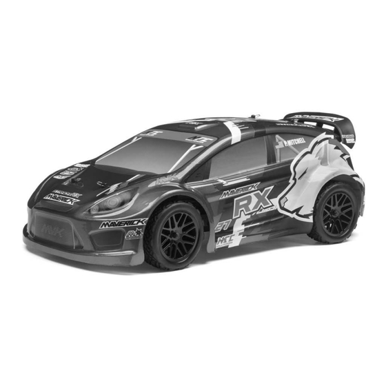 Maverick 1/10 Strada MT Electric Brushless 4WD Off Road RTR RC Truck Instruction Manual