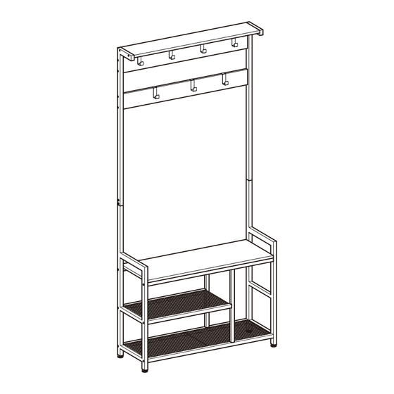 Songmics VASAGLE HSR088 Assembly Instructions Manual