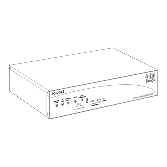 PDA Range PDA200/2 Installation Instructions Manual