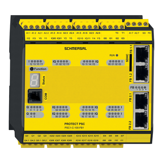 schmersal PSC1 Installation Manual
