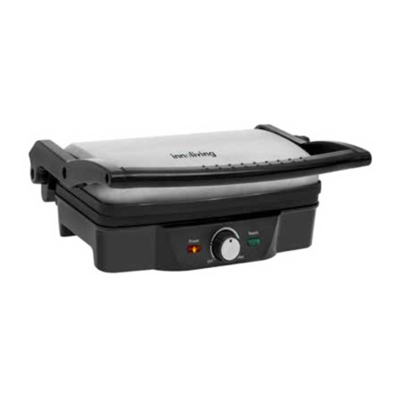INNOLIVING INN-719 Electric Contact Grill Manuals