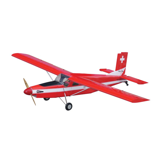 THE WORLD MODELS PILATUS PC-6 PORTER 40 Instruction Manual