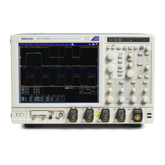 Tektronix DPO70000C Series User Manual