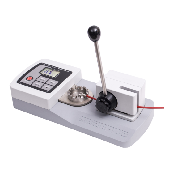 Mark-10 WT3-201 Quick Start Manual