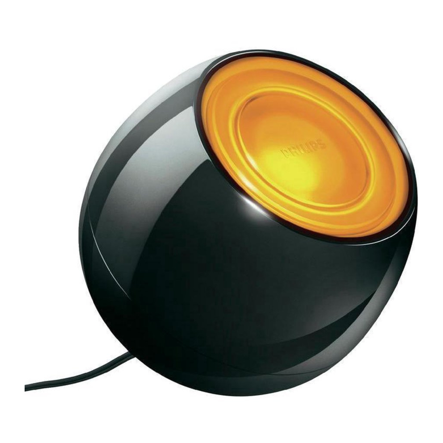 Philips LivingColors Mini - Color-Changing Ambiance Light Manual