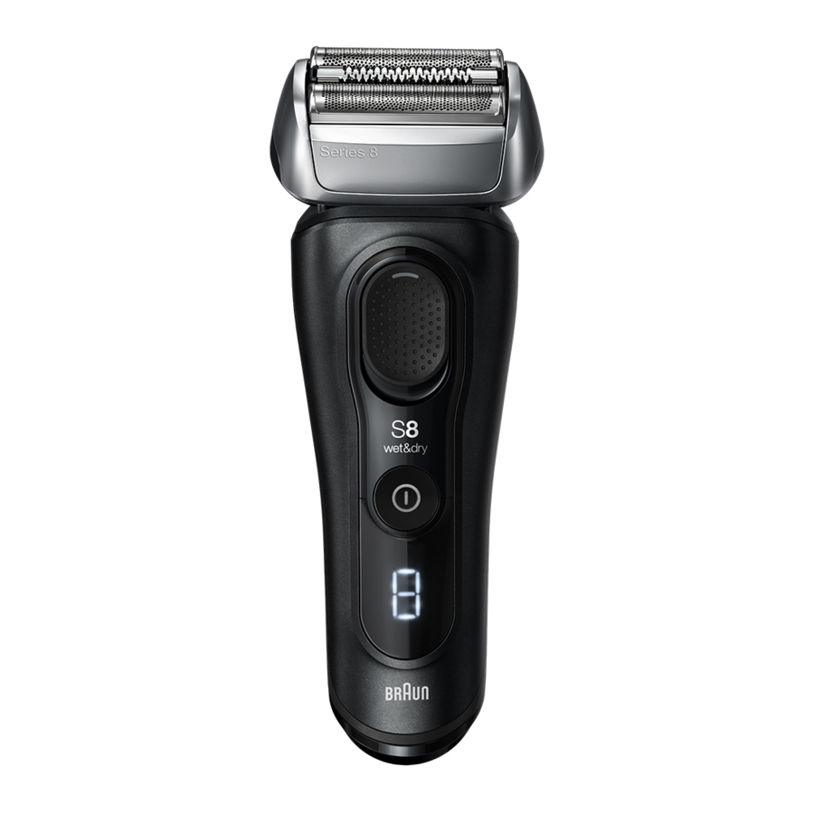 Braun 5795, 8 Series Manual