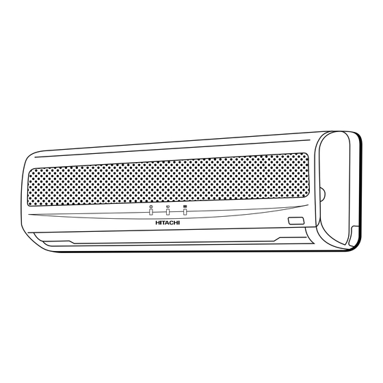 Hitachi RAS-13C8M Instruction Manual