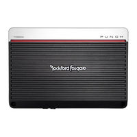 Rockford Fosgate Punch P1000X4D Installation & Operation Manual