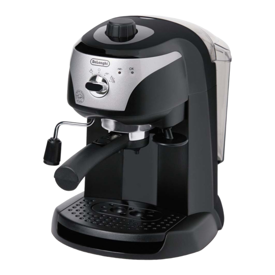 DeLonghi EC220 CD Instructions For Use Manual
