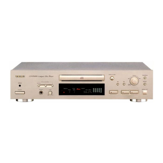 Teac CD-30 Service Manual