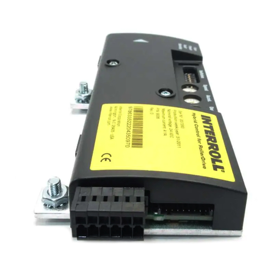 Interroll 9006 User Manual