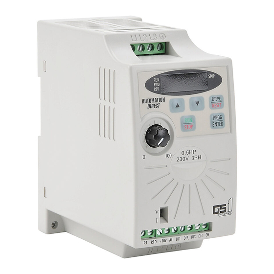 Automationdirect.com GS1-10P2 Manuals