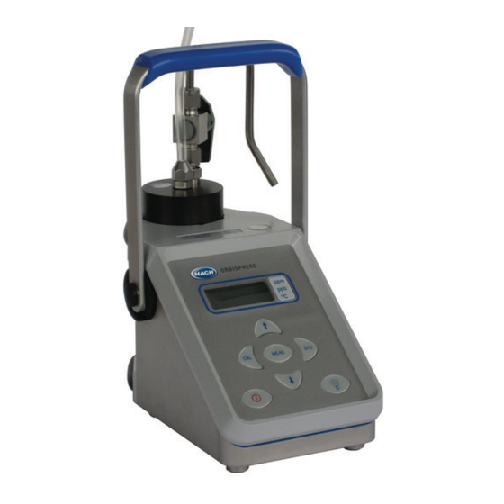 Hach ORBISPHERE 3650 Atex User Manual