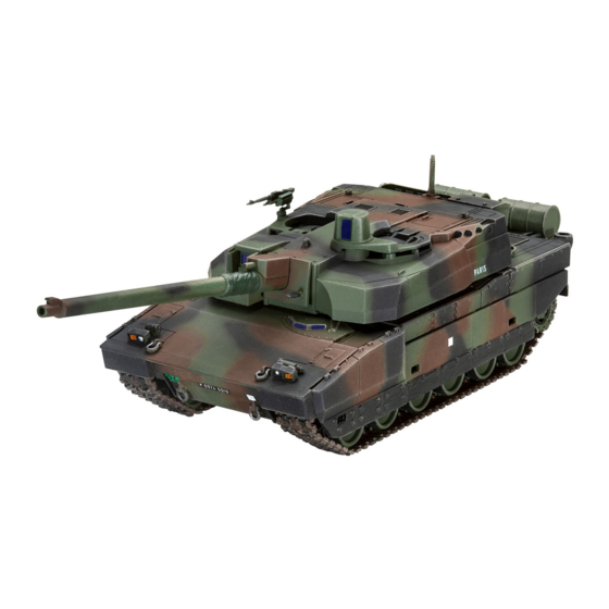REVELL LECLERC T. 5 Assembly Manual