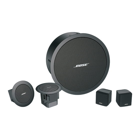 Bose Professional FreeSpace 3 Installation Manual