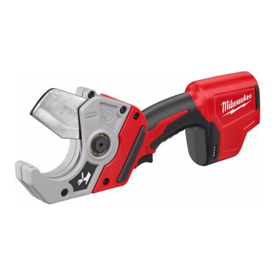 Milwaukee C12 PPC-0 PEX Original Instructions Manual