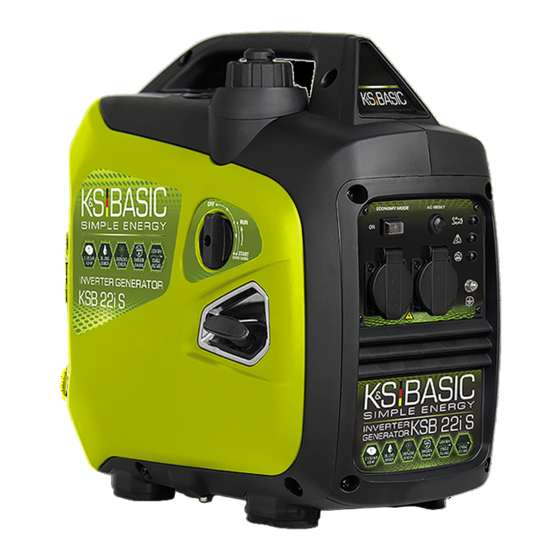 K&S BASIC KSB 22i S Owner's Manual
