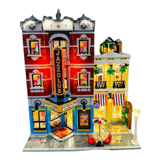Glow Bricks LEGO JAZZ CLUB Installation Manual