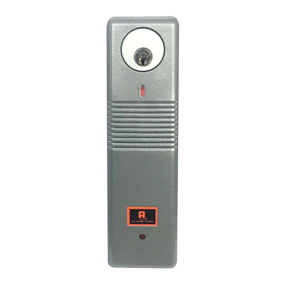 Alarm Lock PG21 Series Installation Instructions Manual