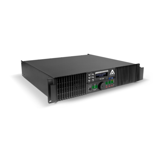 Amate Audio TPD3K User Manual