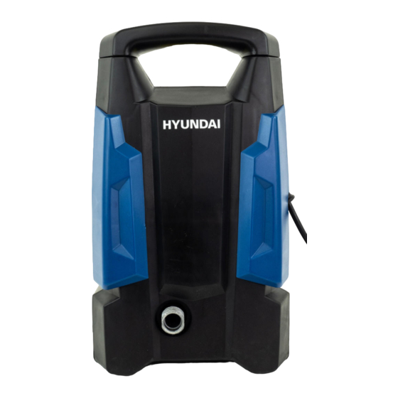 Hyundai power products HYW1700E Instruction Manual