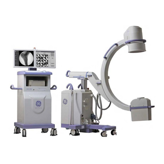 GE Healthcare Brivo OEC 850 Manuals