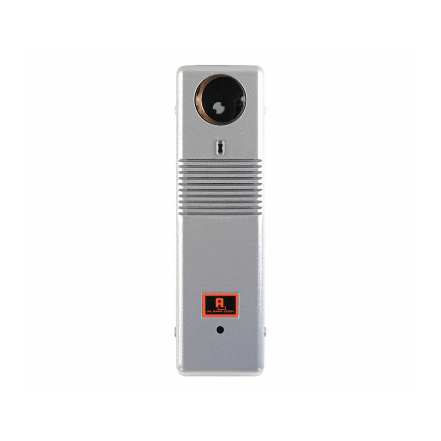 Alarm Lock PG21 Series Installation Instructions Manual