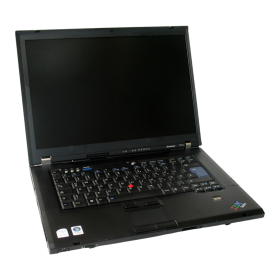 Lenovo ThinkPad T61 Manuals