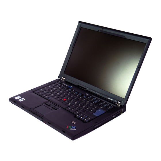 Lenovo ThinkPad T61 User Manual