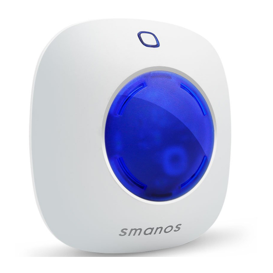 Smanos S105 User Manual