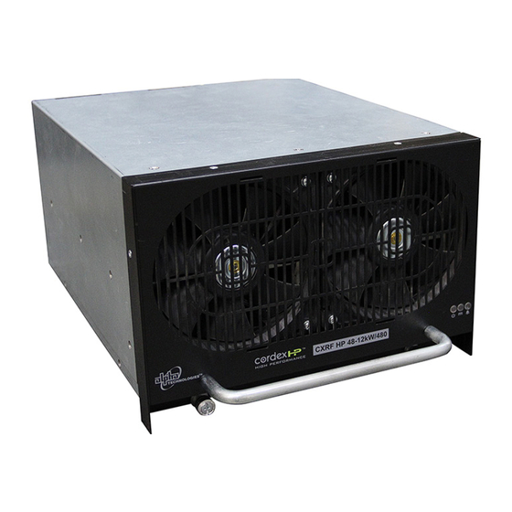 Alpha Technologies Cordex HP Installation And Operation Manual