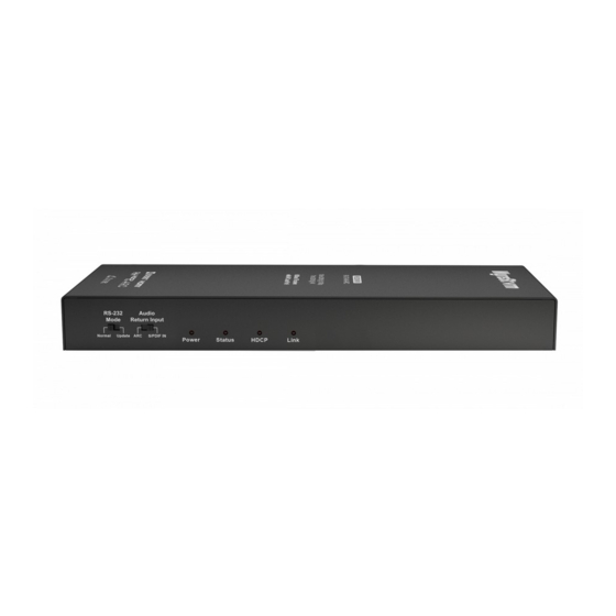 Wyrestorm RXV-70-4K Quick Start Manual