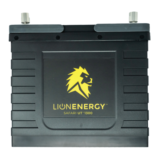 Lion Energy Safari UT 1300 User Manual