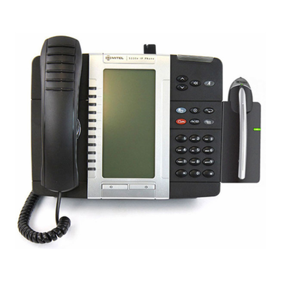 Mitel 5300 Series Quick Start Manual