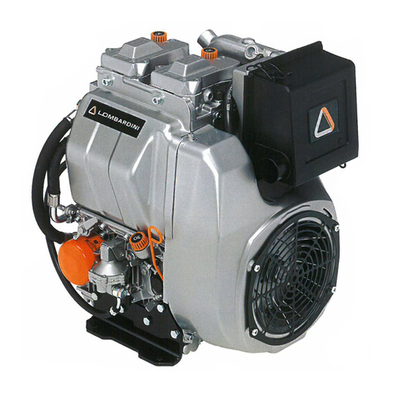 Kohler Lombardini 25 LD 330-2 Use & Maintenance