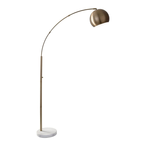 Adesso Astoria Arc 5170-21 Assembly Instruction