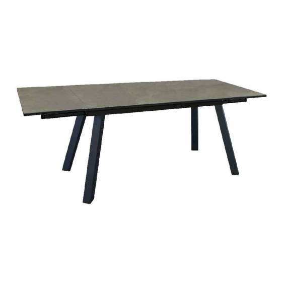 Proloisirs AGRA TABLE Assembling Instructions