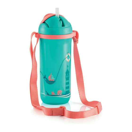 Tupperware Petit  Kids Tumbler with Straw Instructions Manual